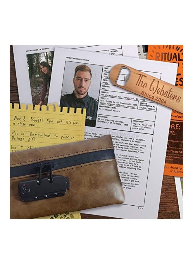 Hunt A Killer: Death At The Dive Bar, Solve a Murder at Old Scratch Tavern, Immersive Murder Mystery Game, Play Detective in Unsolved Mysteries, Great Gift For True Crime Fans, Designed for Ages 14+ - Image 4