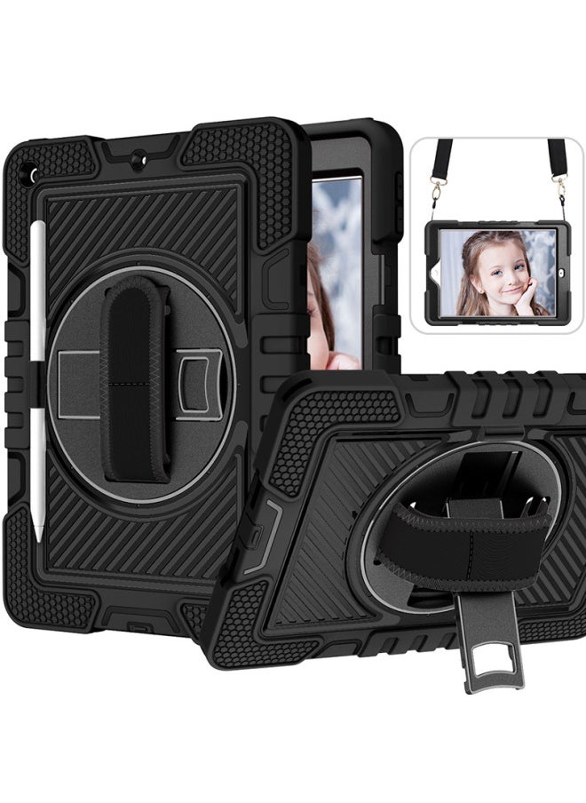 Generic - Digital Computer/tablet Protective Case Anti-dust Waterproof Shockproof Cover For Ipad 10.2 Inch 2019 Model-Color:Black-Applicable Model:TAB S7 T870/T875/TAB S8 T800/T806 - Image 1