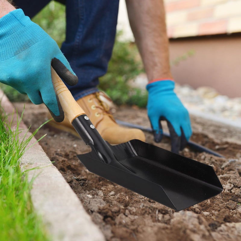 Metal Snow Shovel Ice Scraper Multi Function Garden Tool for Winter Frost Removal - Image 5