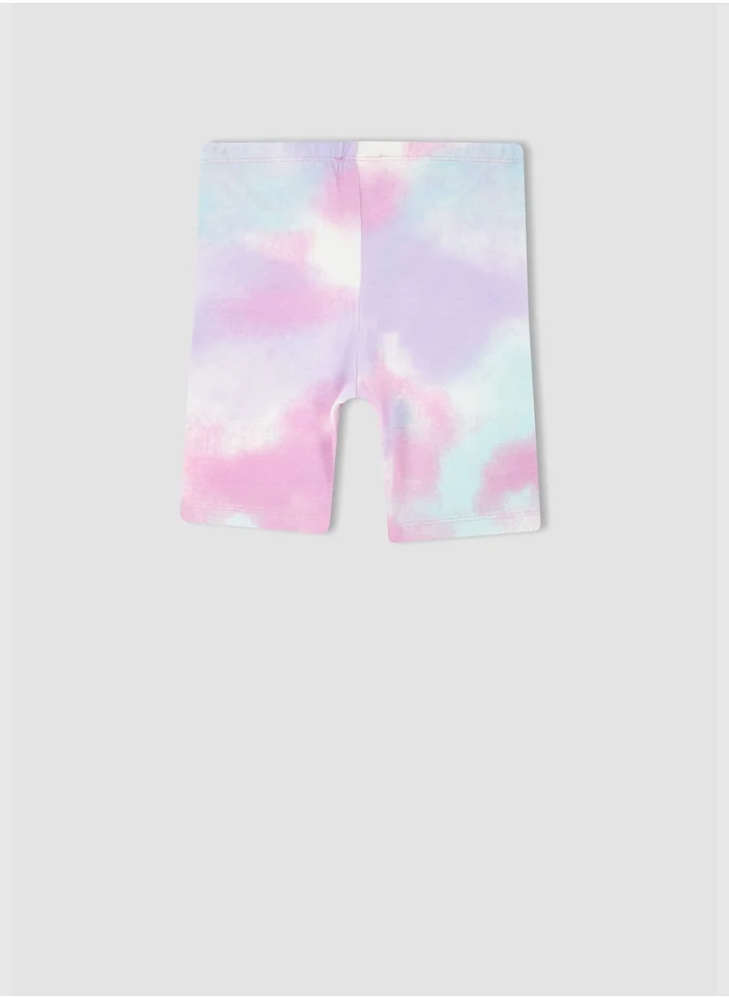 DeFacto Batik Print Mini Biker Leggings
