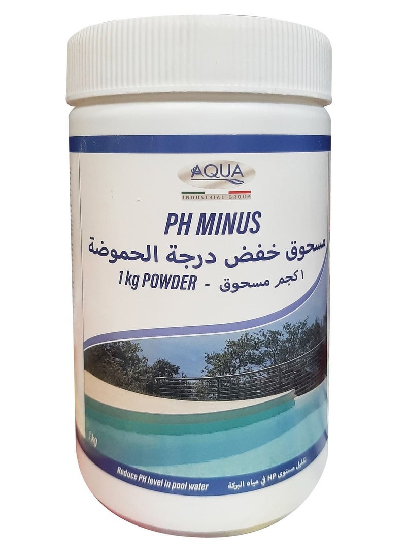 Aqua - Aqua Ph Minus Pool Cleaning And Disinfectant Powder 1Kg - Image 1