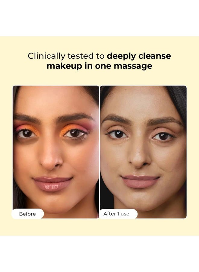 CONSCIOUS CHEMIST ® Ultra Light Oil Face Cleanser (100ml) With Olives | Removes Makeup, SPF And Impurities For Soft & Glowing Skin | 100% Natural Oils | Cruelty Free - Image 2