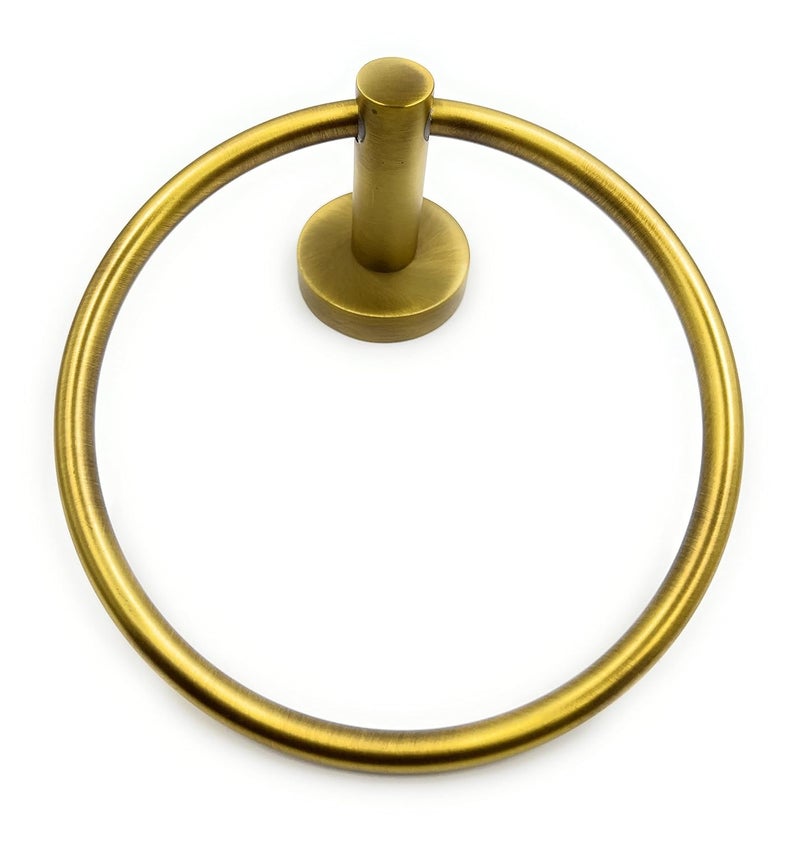 24x7 eMall 24x7 eMall Antique Towel Ring Antique Round Towel Hanger for Kitchen and Bathroom Stainless Steel  - Image 1