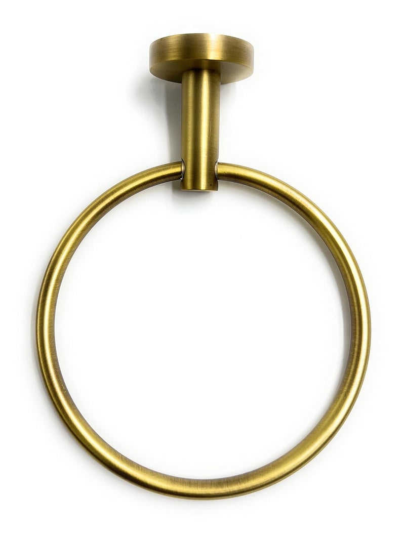 24x7 eMall 24x7 eMall Antique Towel Ring Antique Round Towel Hanger for Kitchen and Bathroom Stainless Steel  - Image 2