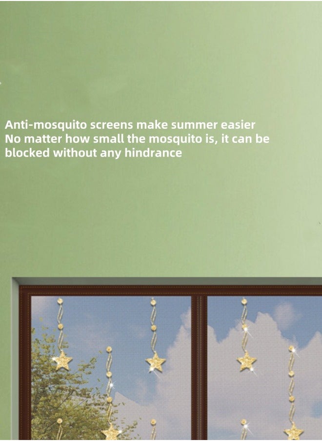 Invisible Anti-Mosquito Removable Window Screen Net