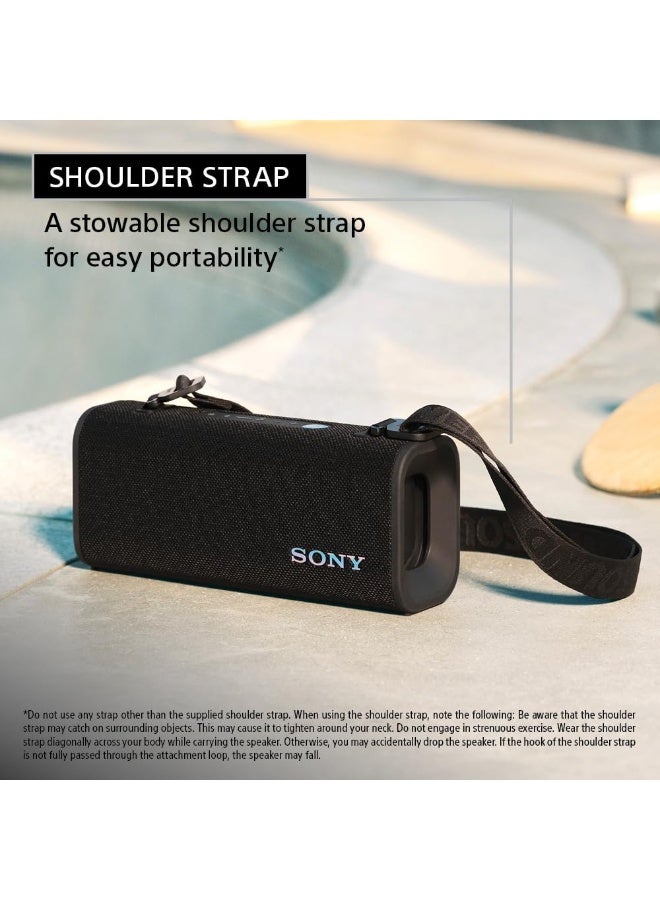 Sony ULT Field 3 Wireless Portable Bluetooth Speaker, IP67 Waterproof, Dustproof, Rustproof, and Shockproof with Enhanced Bass, 24 Hour Battery and Shoulder Strap, Black black - Image 4