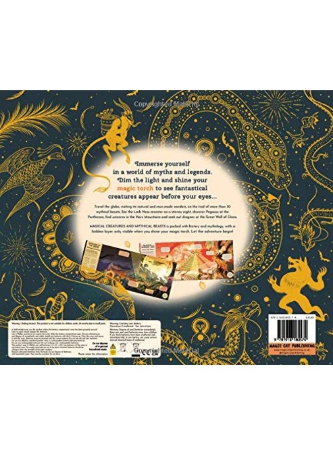 Magical Creatures and Mythical Beasts: Includes magic torch which illuminates more than 30 magical beasts  - Image 2