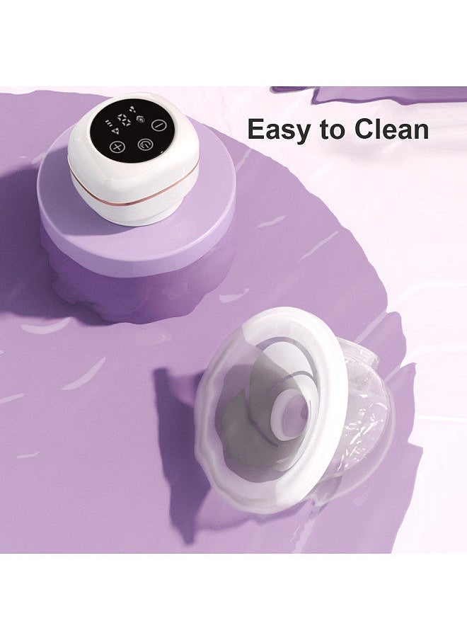 Generic - 2pcs Wearable Breast Pump Portable Electric Breast Pump Hands Free 3 Modes 9 Suction Levels Low Noise with 26mm Silicone  150ml Storage Capacity for Breastfeeding - Image 1