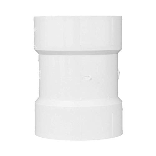 CHARLOTTE PIPE 4 x 4 x 2 DWV Sanitary TEE REDUCING DWV (Drain, Waste and Vent) (1 Unit Piece) - Image 3