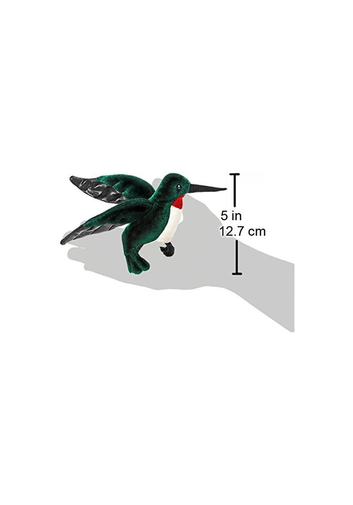Folkmanis Mini Hummingbird Finger Puppet - Plush Interactive Toy - Image 4