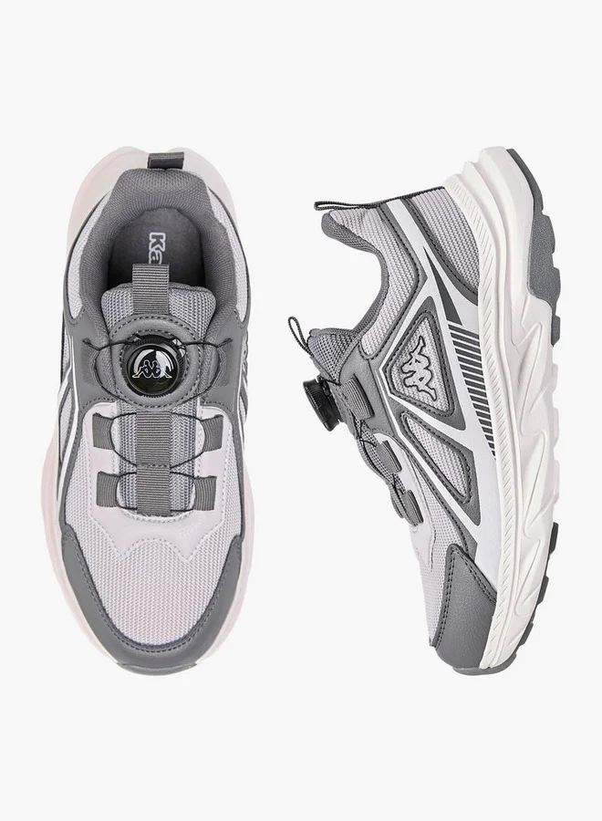 كابا Boys' Logo Print Sports Shoes with Rotating Buckle Closure