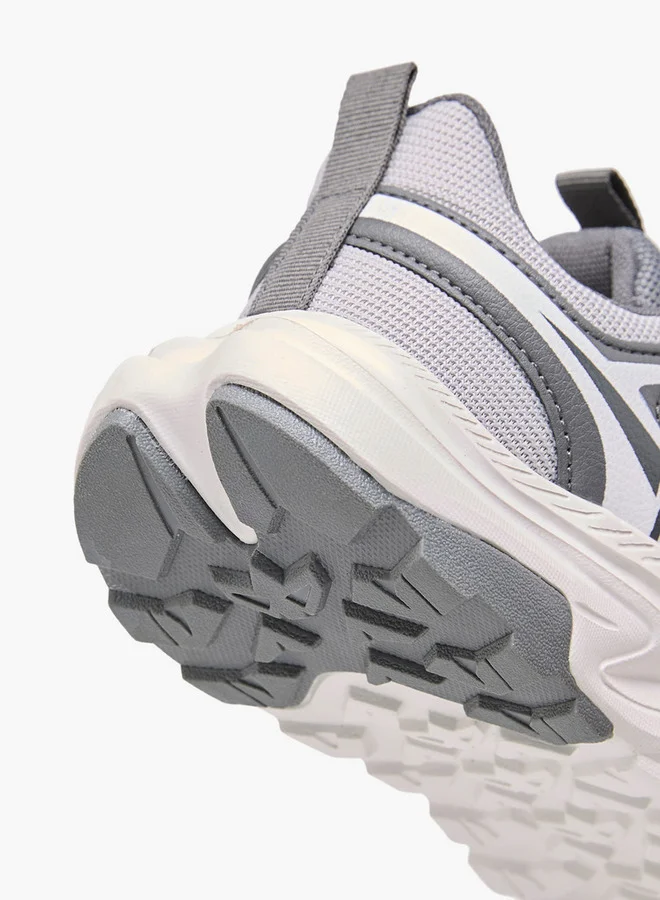 Kappa Boys' Logo Print Sports Shoes with Rotating Buckle Closure