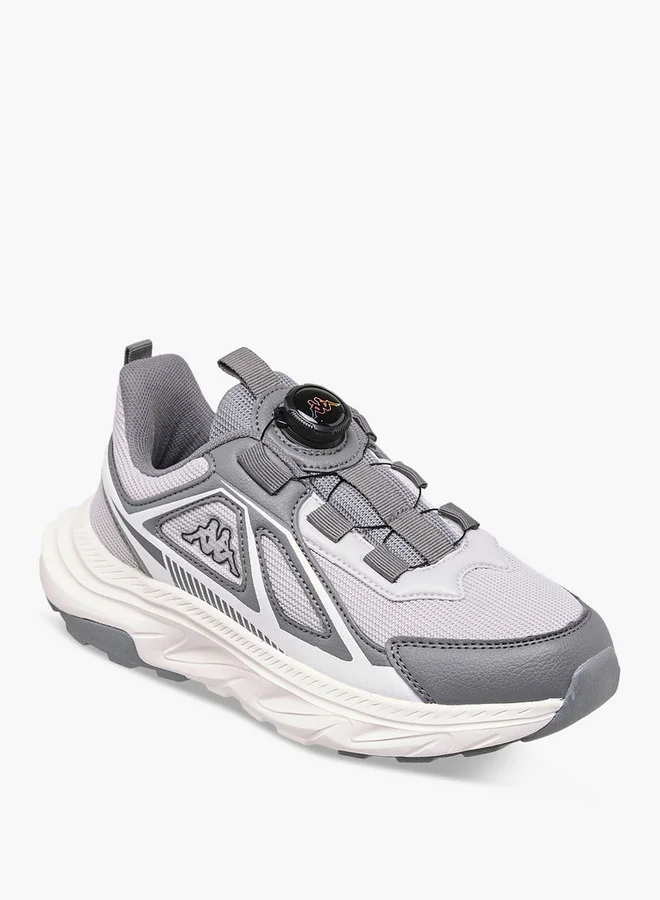 كابا Boys' Logo Print Sports Shoes with Rotating Buckle Closure