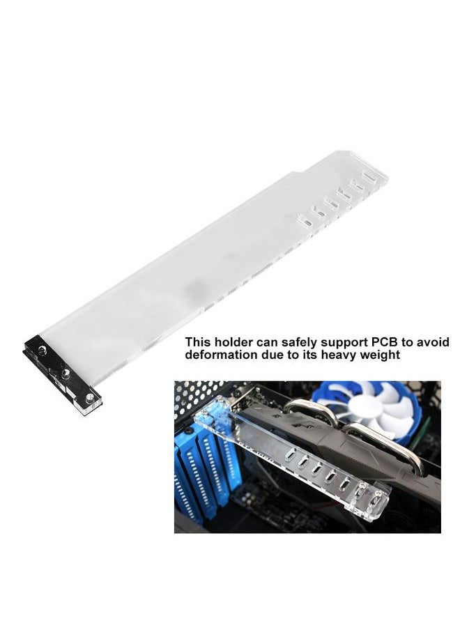 Thoraya Full Coverage Graphics Card Block for PCB PMMA Load-bearing graphic Card Hoder GEFORCEGTX1080  - Image 5