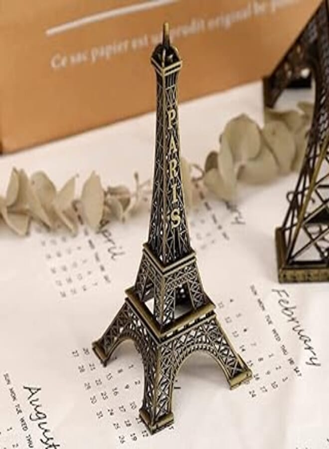 Eiffel Tower Miniature Metal Figure (8)