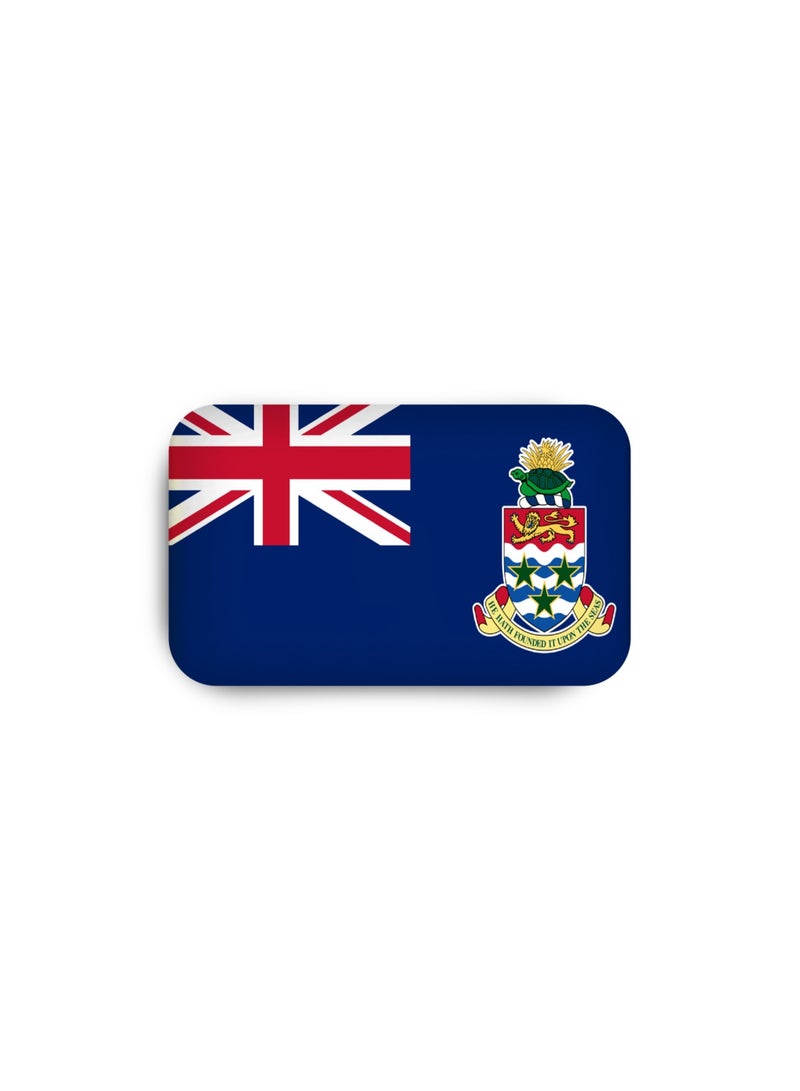 971ميديا شارة مغناطيسية تحمل علم جزر كايمان - Image 2