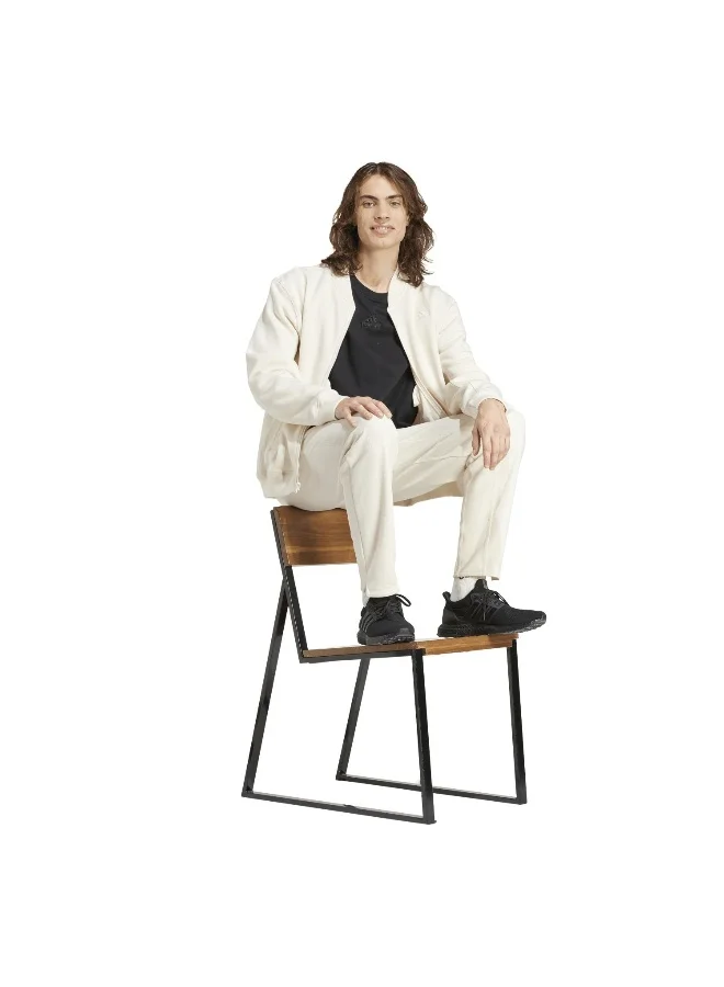 Adidas adidas M Lng Bomber Fl White Training Sweatshirts XS