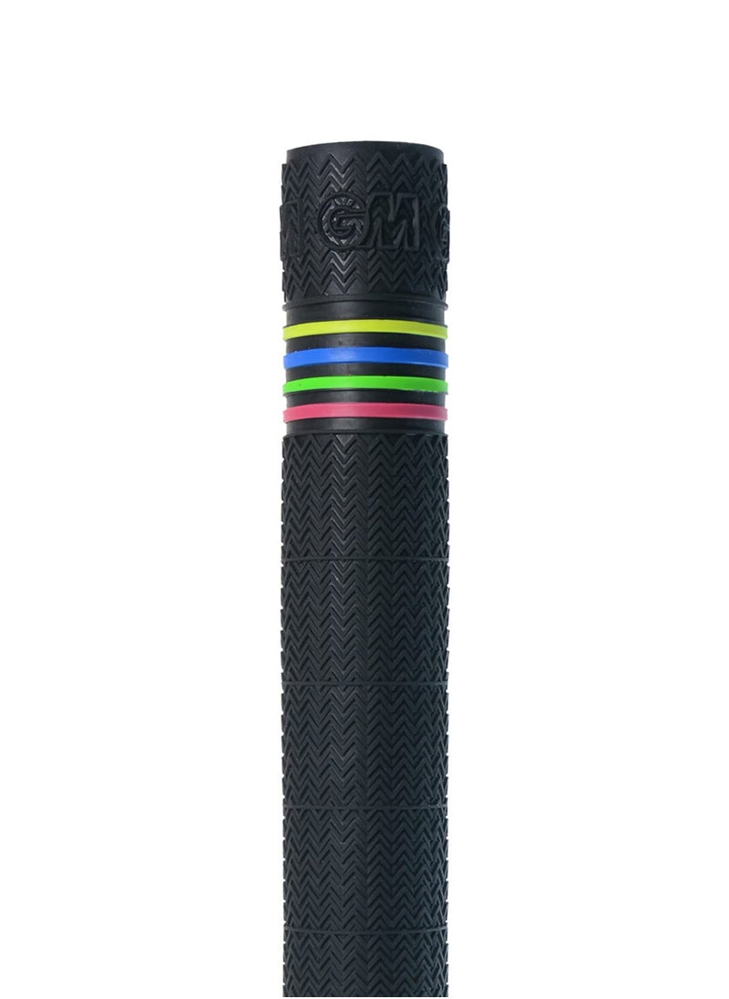 GM Hypa Cricket Bat Grip (Black ,Pack of 1)  - Image 2