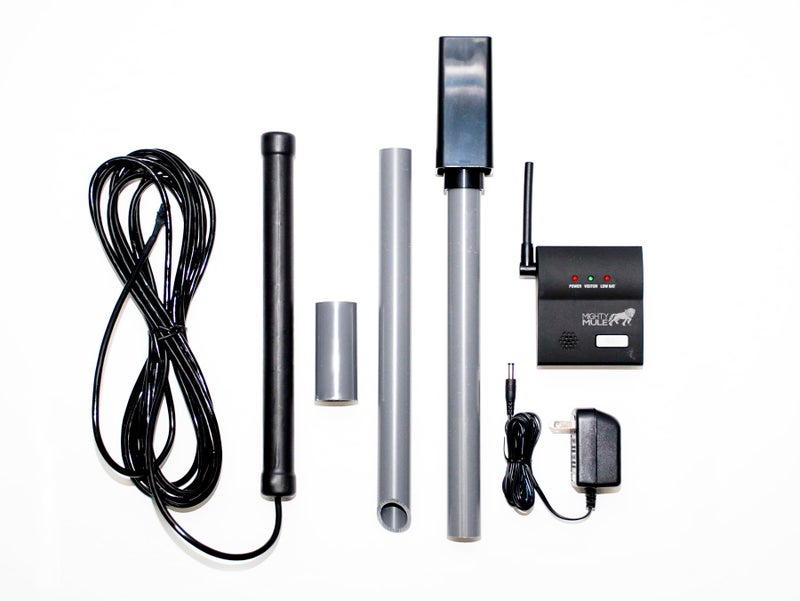 Mighty Mule FM231 Wireless Driveway Alarm – Electromagnetic Vehicle Detection, Indoor Receiver, 400 ft Range, Expandable, Battery Powered, Easy Installation, Driveway & Property Security System - Image 1