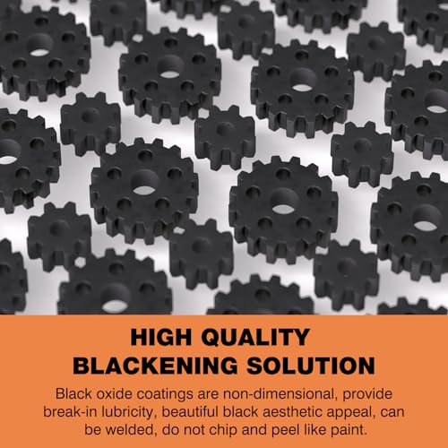 LIIZOUSUDA Black Oxide Coating Kit - Black Oxide Solution, Versatile Blackening Solution for Iron and Steel - Not Suitable for Stainless Steel Surfaces (6.8 oz) - Image 2