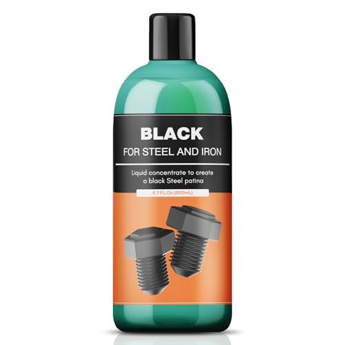 LIIZOUSUDA Black Oxide Coating Kit - Black Oxide Solution, Versatile Blackening Solution for Iron and Steel - Not Suitable for Stainless Steel Surfaces (6.8 oz) - Image 1