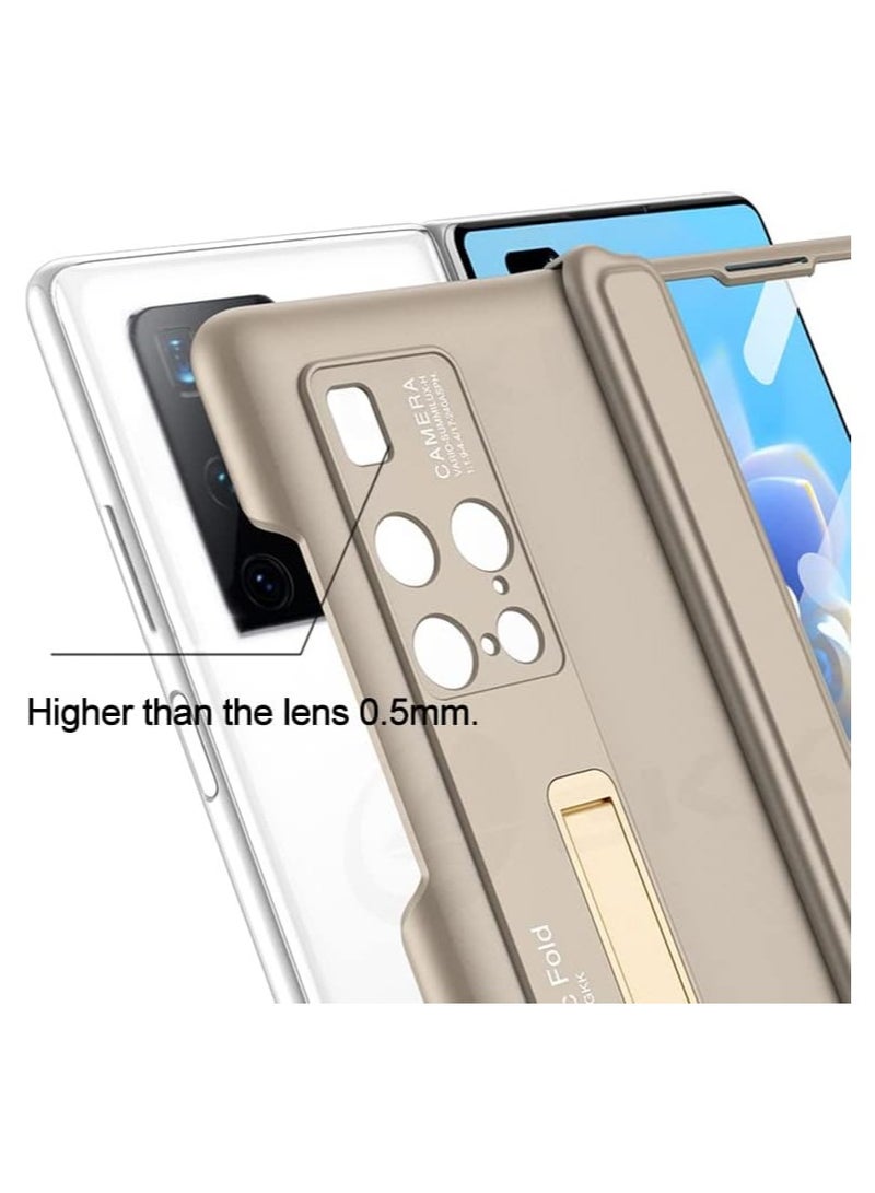 Huawei Mate X2 compatible Jarttarn magnetic hinge case with built-in screen protector and stand supports wireless charging - Image 3