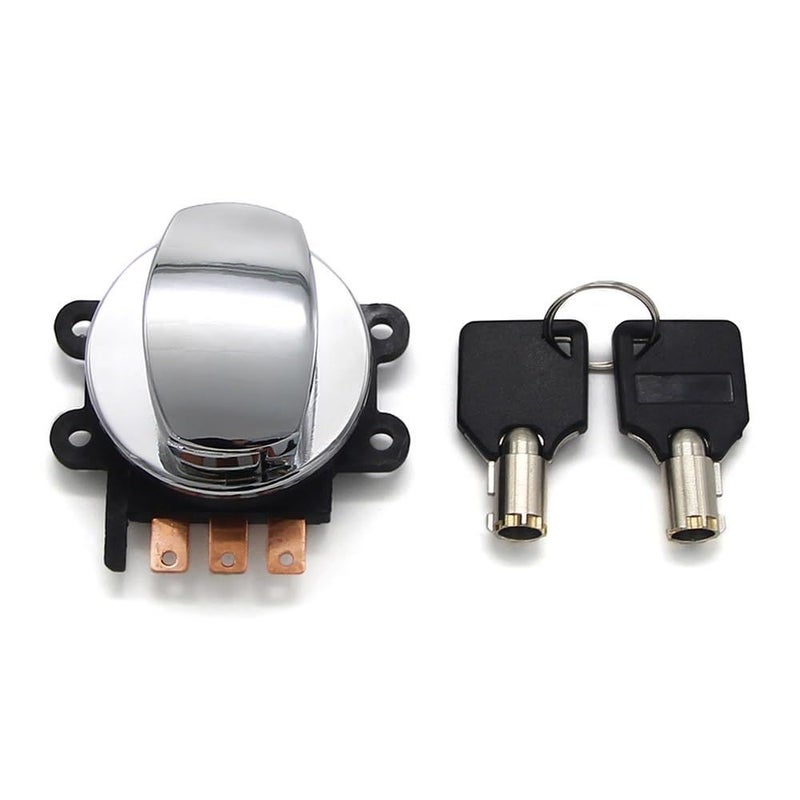 Motorcycle Ignition Lock Key Anti Theft For Harley Softail Classic Heritage 2005 - Image 2