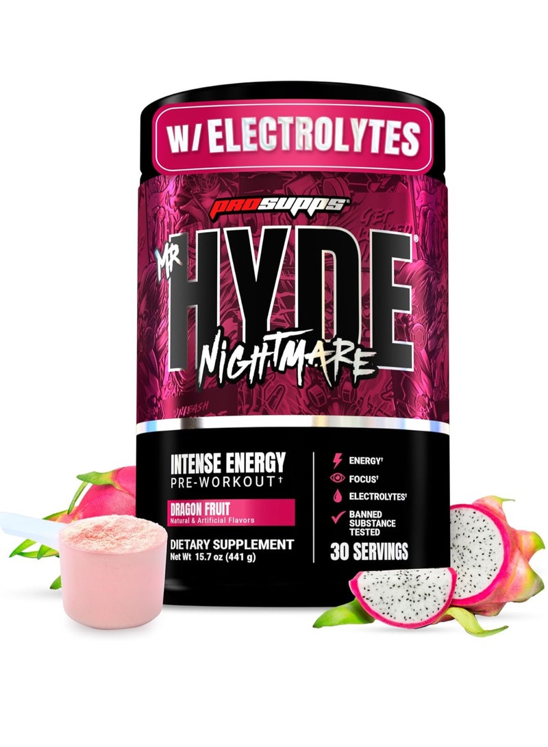 ProSupps PS Hyde Nightmare Pre-workout Dragon Fruit 30 serving - Image 1