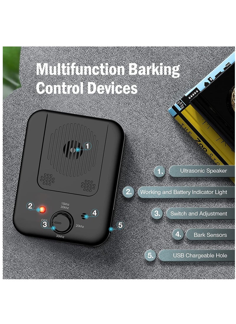 KASTWAVE - Dog Anti Barking Device, 3 Frequencies Sensitivities Auto Dog Barking Deterrent Devices,33FT Dog Barking Control,Ultrasonic Stop Dogs Barking Pet Gentle Anti Barking Device Dogs Training - Image 1