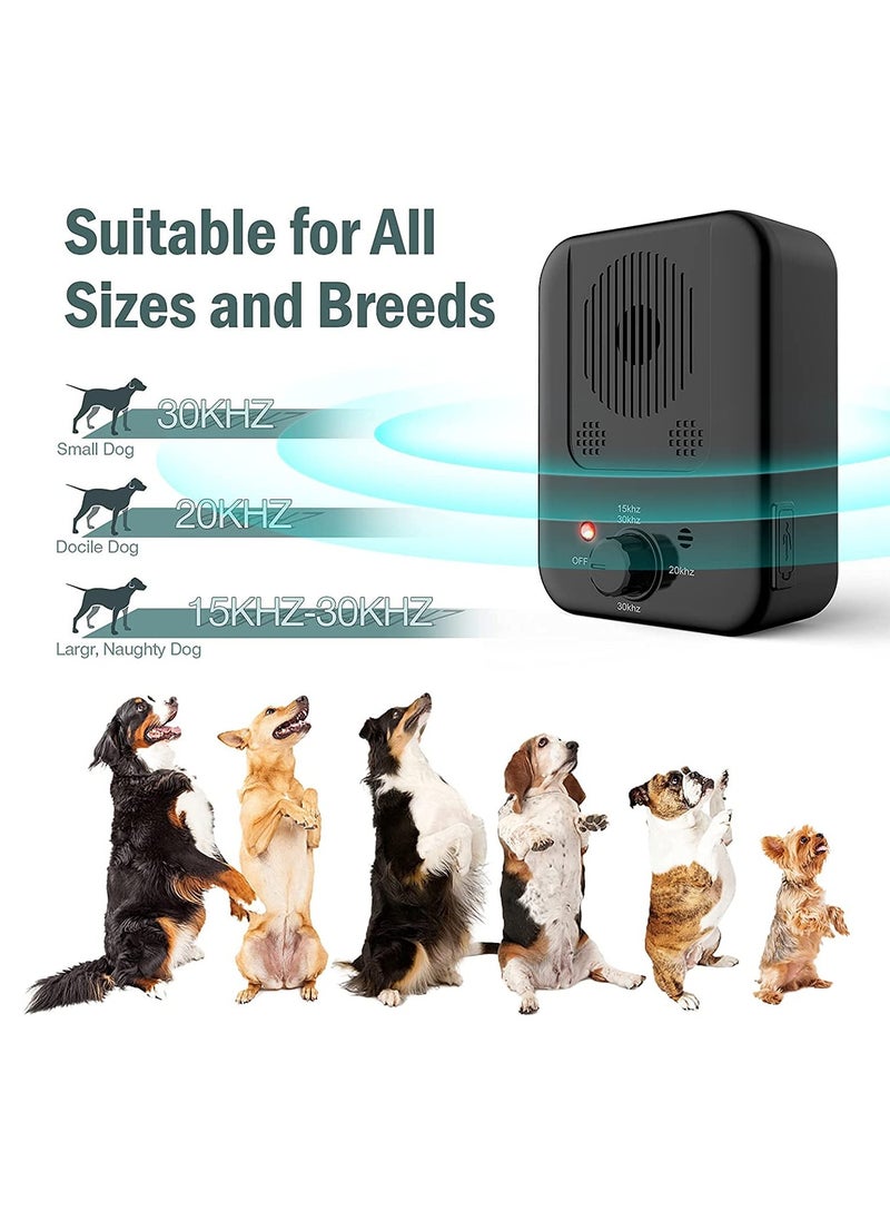 KASTWAVE - Dog Anti Barking Device, 3 Frequencies Sensitivities Auto Dog Barking Deterrent Devices,33FT Dog Barking Control,Ultrasonic Stop Dogs Barking Pet Gentle Anti Barking Device Dogs Training - Image 1