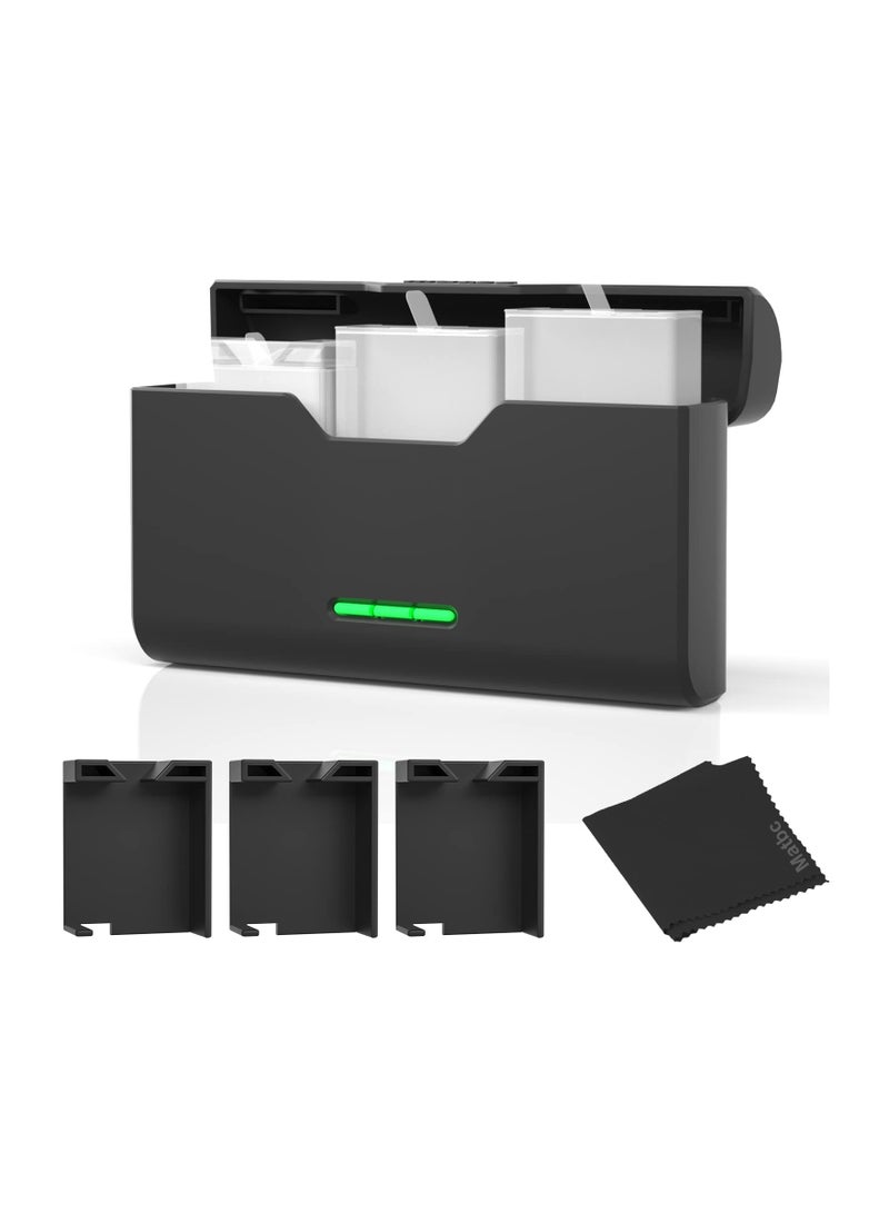 SYOSI 3-Channel Battery Charger for GoPro Hero 11 10 9 8 7 6 5, GoPro Battery Charger Replacement Battery Charger GoPro Battery Charger with Multiple Channels  GoPro Compatible Replacement Charger - Image 1