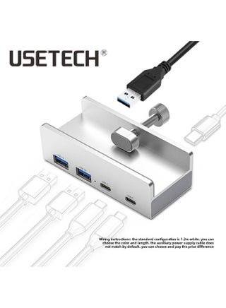 Multi-function Hub Hub Splitter Multi-USB3.0 Interface Expansion Dock Extender Easy To Fix Notebook-Number Of Interfaces:Silver 2A2C-optional 0.8 M Black Line - pzsku/Z8409005FC5E8F0E334CEZ/45/_/1742552321/47c5c3fb-2548-4edb-8b7e-3d0349b38327