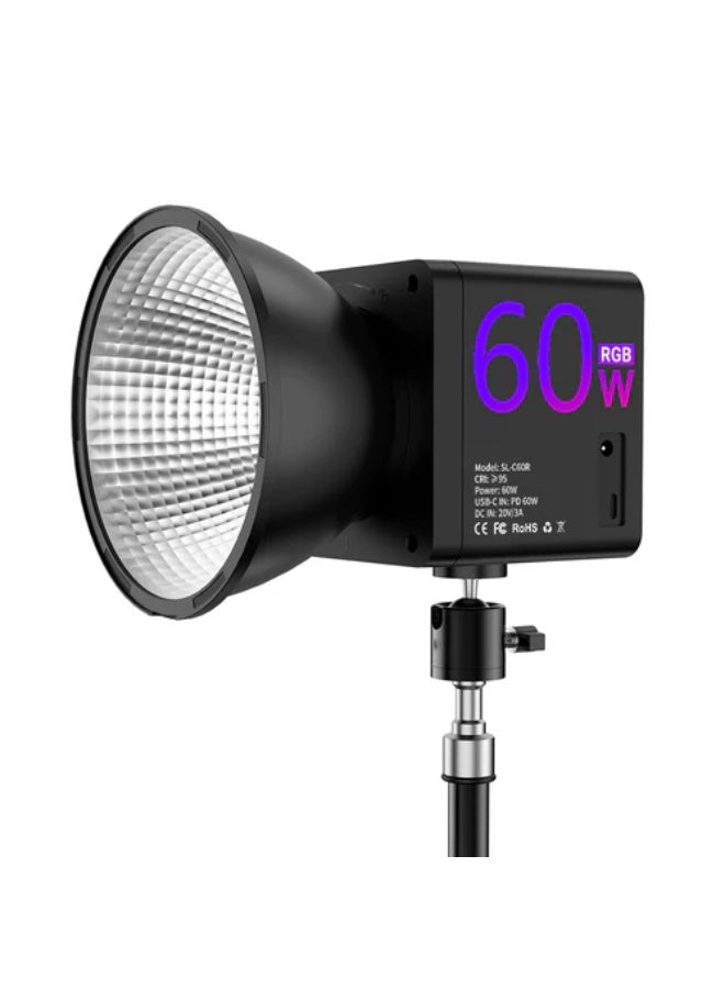 Mamen SL-C60R ( 60W ) RGB Video COB Fill Light - Image 1