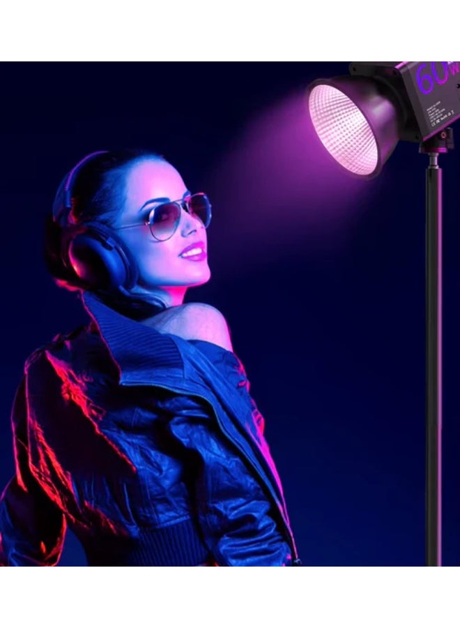 Mamen SL-C60R ( 60W ) RGB Video COB Fill Light - Image 2