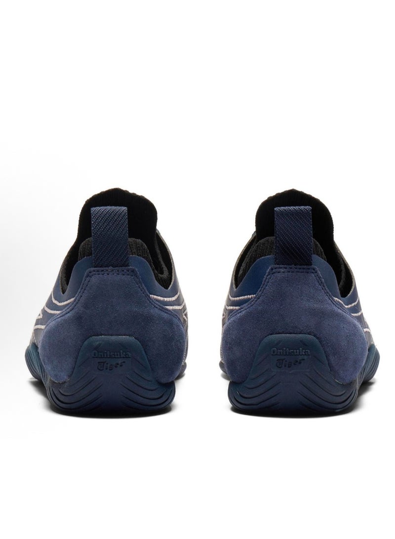 Onitsuka Tiger Men and Women Casual Athlesiure/Colorblock Sneakers Shoes Deep Blue - Image 4