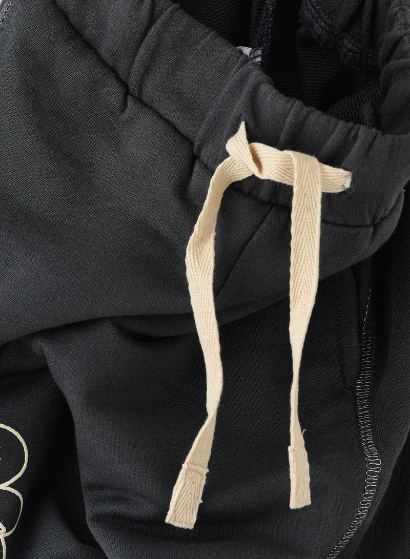 Jelliene Knitted jogger with print