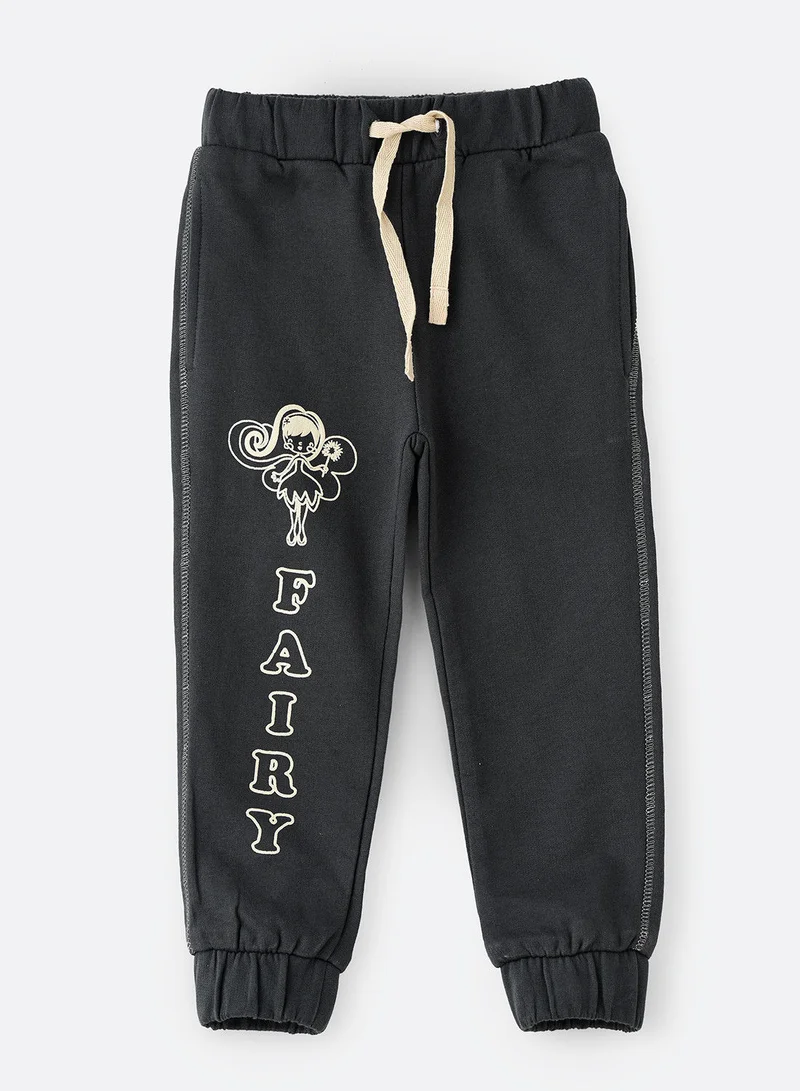 Jelliene Knitted jogger with print