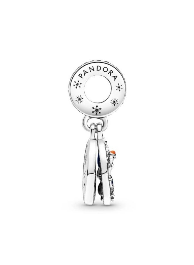 Pandora Disney Frozen Snow Olaf Double Dangle Charm - Image 3