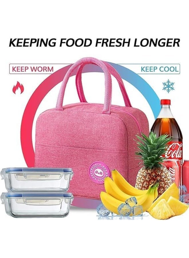 UShop U-Shop Insulated Reusable Lunch Bag with Anti-Leakage Cooling, Perfect for School, University, Picnics, Beach, Travel, and Food Storage for Men and Women - Image 5