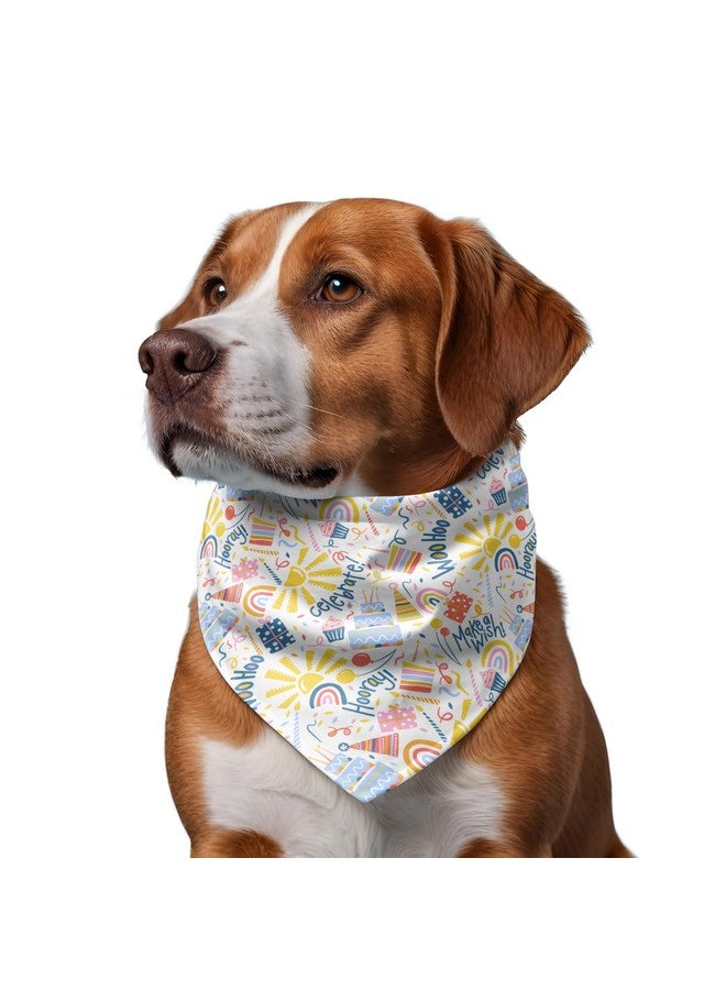 W Brings Stunning Birthday Celebration Dog Bandana | This Stunning Gorgeous Dog Bandana Scarf Is Perfect For Your Dog’S Birthday Celebration. One Size Fits All. - Image 4