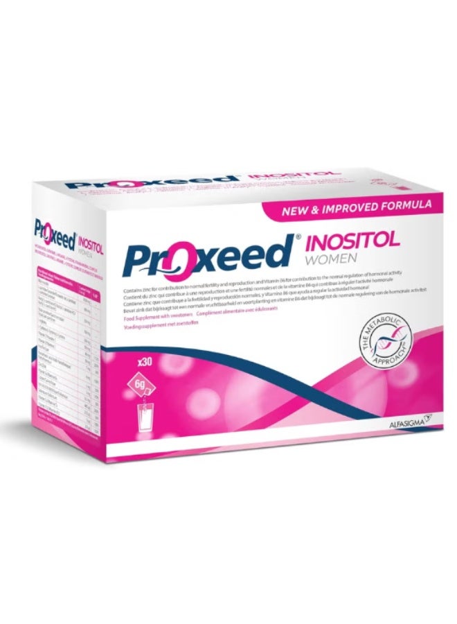 Proxeed Women Inositol – New & Improved Formula for Hormonal Balance, Fertility & Ovarian Support