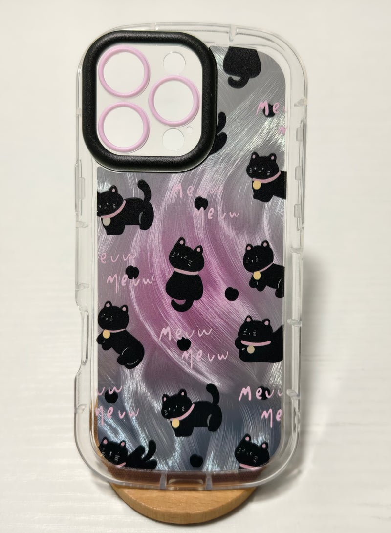 iPhone 16 Pro Max Case,TPU material,Painting technique,Cartoon - Image 1