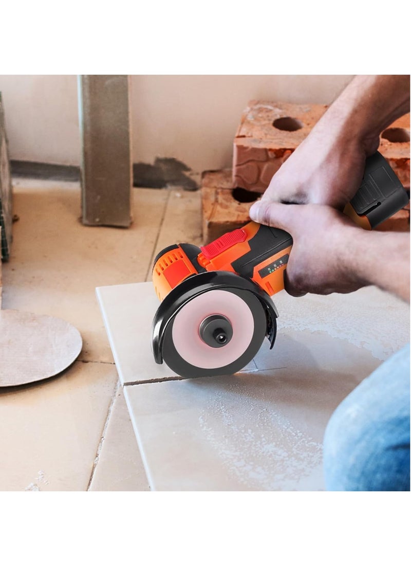 Necomi Cordless Mini-Angle Lightweight High-Speed Handheld Tool for Home Use with Compact Design for Projects and Repair - Image 2