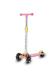 Bumtum Smart Kick Scooter For Kids 30 Inch 3 Adjustable Height Scooter Foldable And Attractive PVC Wheels With Rare Brakes for Boys And Girls Age 5 Years  - Image 1