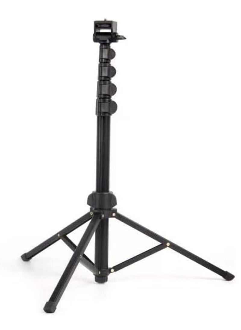 Jmary MT39 61inch Aluminum Extendable Cell Phone Tripod Stand with Selfie Stick Tripod and Phone Clip - Image 3