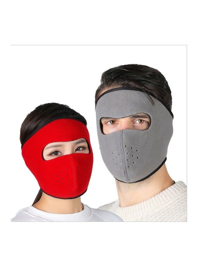 Generic - 2 pcs Ski Mask for Men And Women Warm Breathable Stretchy Lightweight for Skiing Snowboarding Motorcycling - Image 1