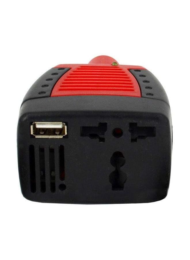 الكبريت محول طاقة للسيارة 75 واط مع منفذ شحن USB - Image 2