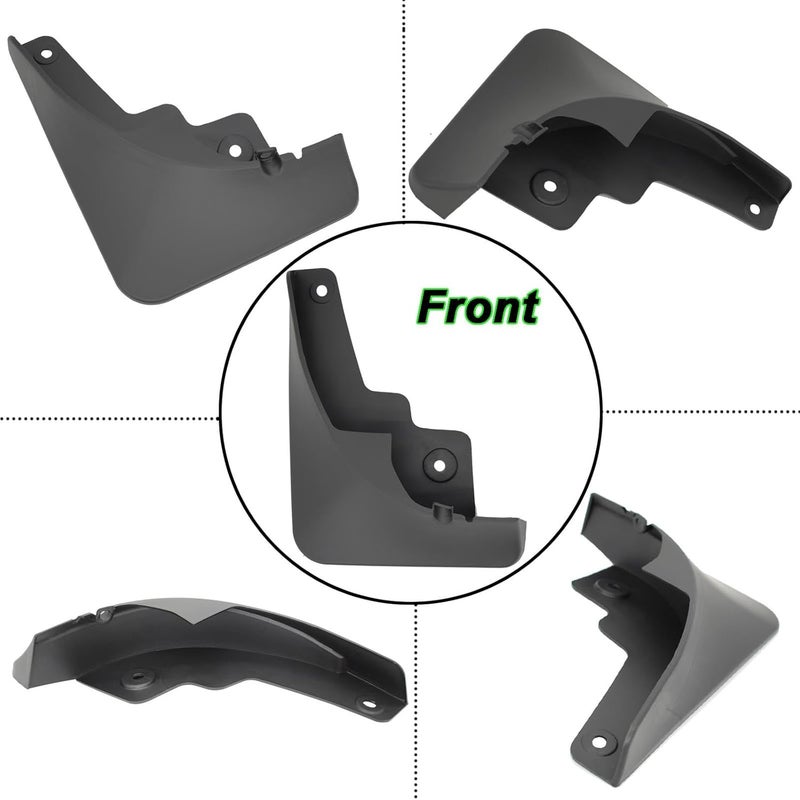 Vuzmode 4x Car Mudguards for Ssangyong Korando C300 - Image 2