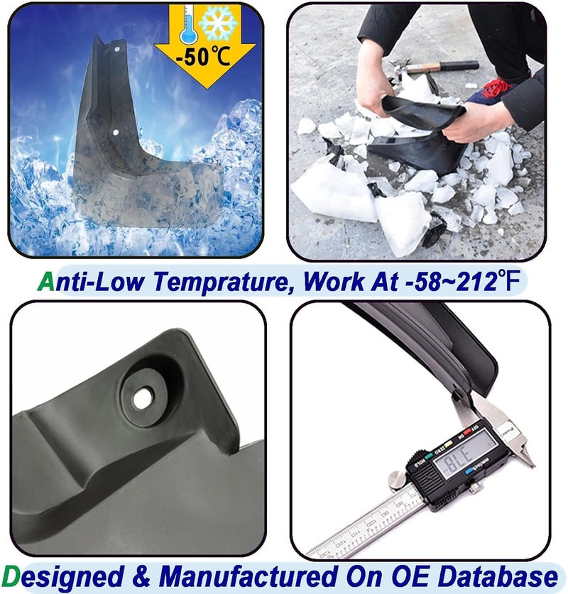 Vuzmode 4x Car Mudguards for Ssangyong Korando C300 - Image 5