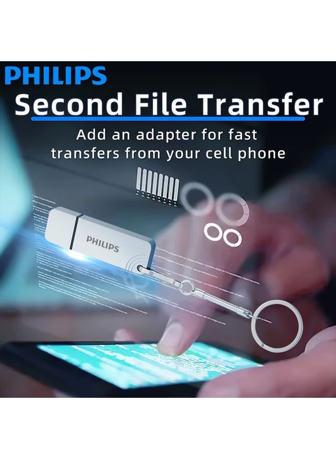 Philips 3 2 USB Flash Drive 256GB 150MB s Storage Expansion for Laptop Tablet Smart TV - Image 5